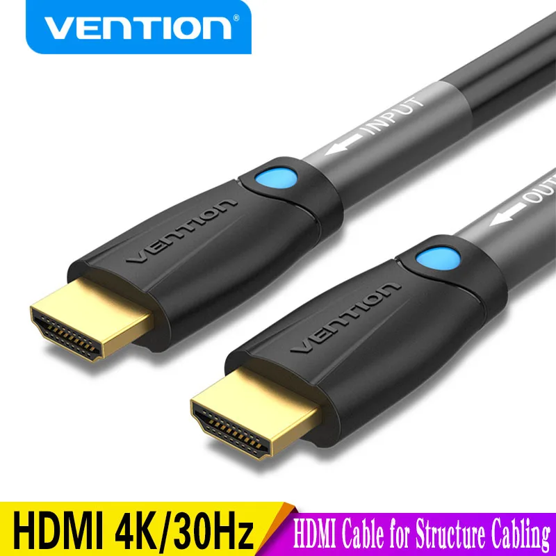 Vention HDMI кабель 4K/30Hz для структуры кабельной инженерной линии проектора PS3/4 HDTV