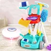 1 Set Of Children's Cleaning Tool Toy Plastic Household Cleaning Tools Toys 4