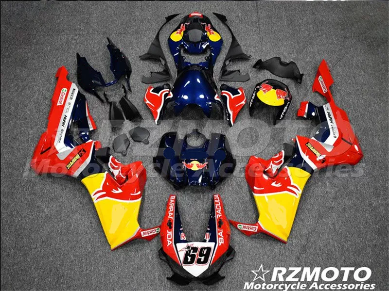 

New Abs Motorcycle Fairing Fit For Honda CBR1000RR 2017 2018 Bodywork Injection Mold ACEKITS Store No.2851