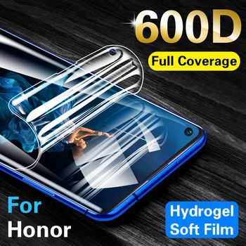 

600d soft hydrogel protective film for huawei honor 20 pro 10 lite light 10i 20i 20s 8s 8c 8x 8a pro 9x premium view20 play film