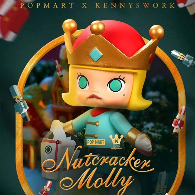 POP MART KENNYSWORK Nutcracker Molly Mini Figure Designer Toy Figurine Fairy 