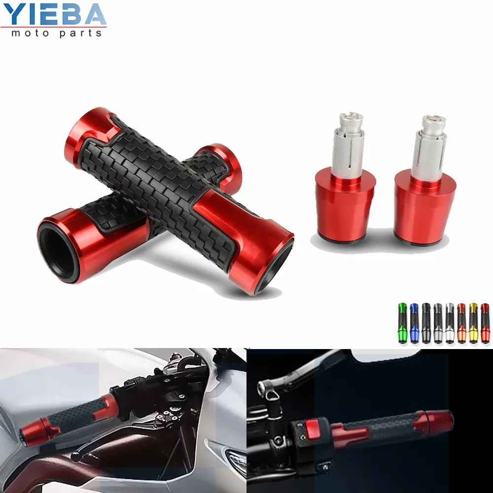 22MM 7/8'' Motorcycle Accessories handlebar grips and handle bar end set high quality For YAMAHA XJ6 N XJ6N XJ 6N 2009