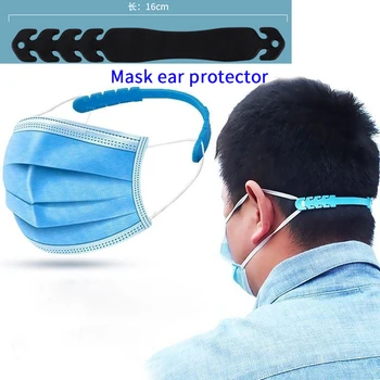 

10pc Adjustable Face Mask Ear Hooks Anti-slip Ear Protection Mask clips Mask Ear Grips Extension Buckler Mask Accessories