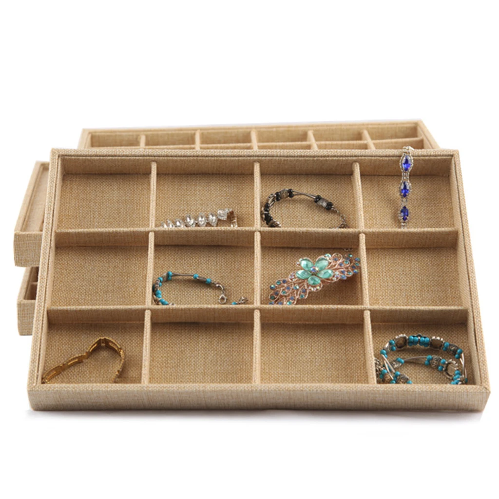 Jewelry Storage Tray Earring Holder for Drawers Necklace Pendant Organizer Jewelry Storage Tray Earring Holder for Drawers Necklace Pendant Organizer