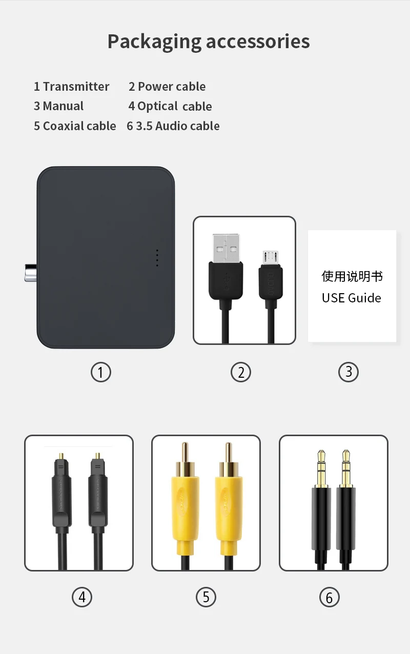 蓝牙发射器T6KH英文_13
