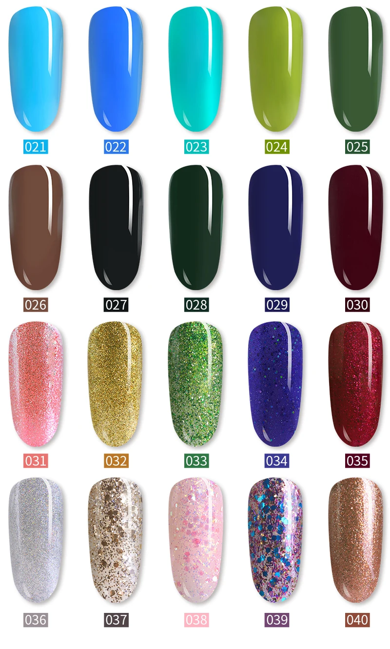 RS NAIL 40 цветов УФ-Гель-лак стойкий Гель-лак для нейл-арта Маникюр Esmalte Permanente замочить от 8 мл