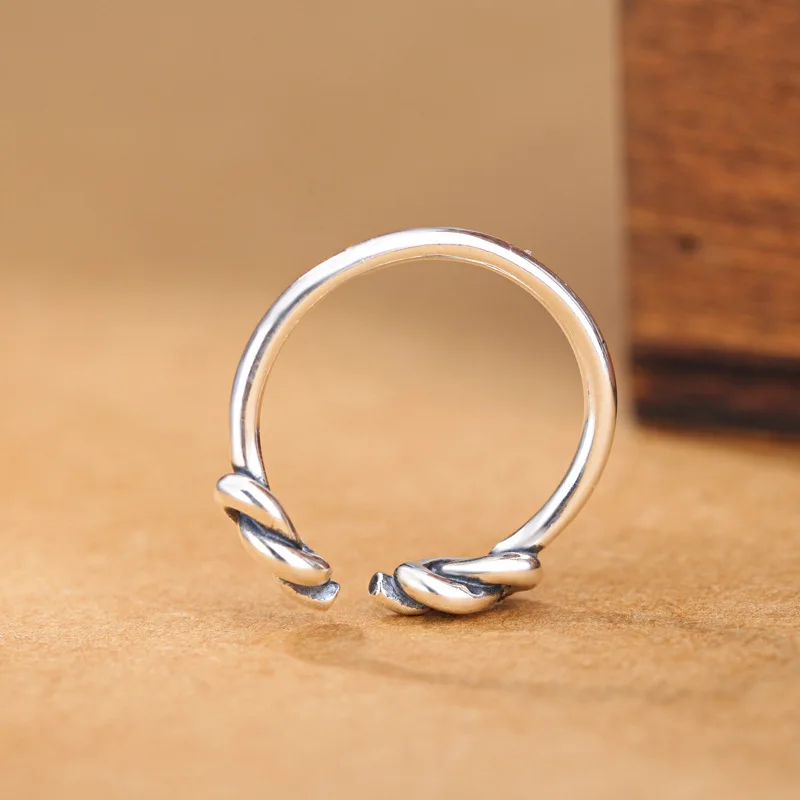 925 серебряные кольца в стиле ретро для женщин ювелирные изделия кольца на палец для вечеринки подарок на день рождения