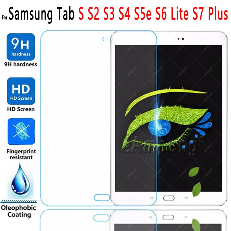 Screen-Protector S6-Lite Galaxy Plus P610 HD Glass for Samung Tab-S S2 S3 S4 S5e/S6-lite/9.7/..