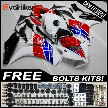 

Custom motorcycle fairing for CBR1000RR 2012-2016 ABS plastic motorcycle panels Injection mold red white blue+Gifts