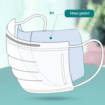 

100 Pcs Air Mask Fiters Non-woven Haze Mask Replacement Universal Protective Breathable Replaceable Filter For Child Adult