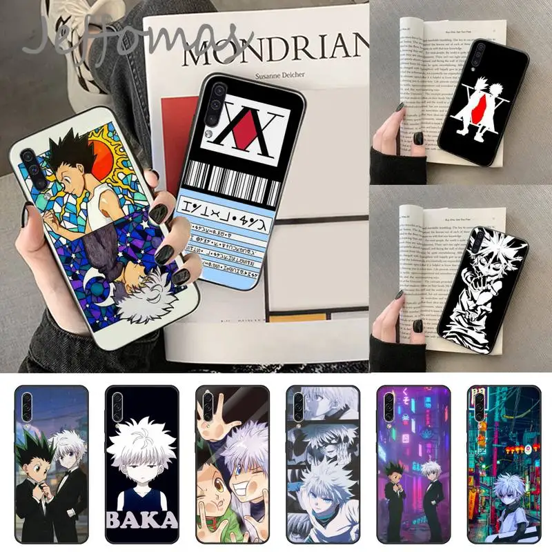 

Hunter X anime Phone Case For Samsung A20 A30 30s A40 A7 2018 J2 J7 prime J4 Plus S5 Note 9 10 Plus