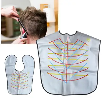 

Barber Adult Waterproof Hairdressing Shawl Barber Shop Hair Salon Hairdressing Shawl Cape Wrap Hairdressing Tools
