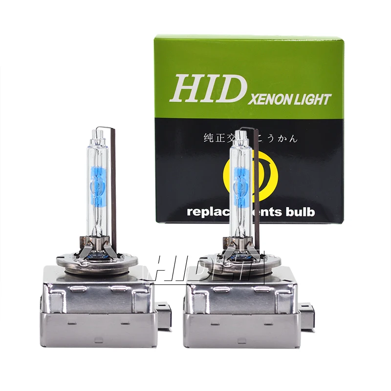 HIDLT 2PCS High Bright 35W D1S 5500K D3S 55W Xenon Bulbs For D1 D3 Car Headlight HID Ballast Kit With All Metal Base Protection (1)