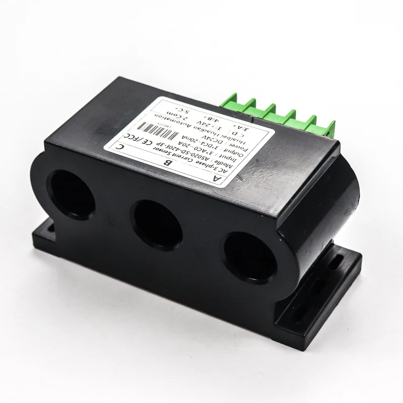 

hall split core 3 phase current sensor manufacturer analog output current transmitter
