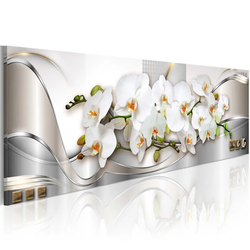 Elegant White Orchid Flowers 2