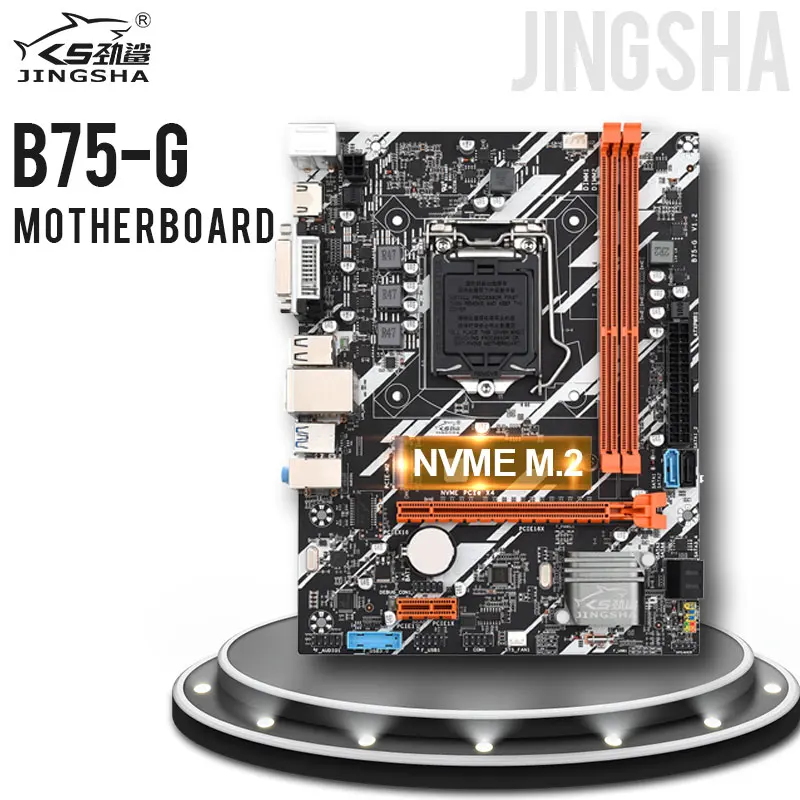Jingsha B75g Lga1155 материнская плата Поддержка LGA 1155 Процессор Core I5-3450 I5-3470 I5-3570 I5-3770 и