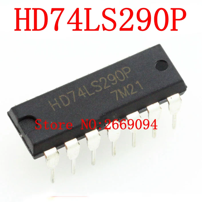 5 шт./10 шт./50 шт. Бесплатная доставка SN74LS290N 74LS290N HD74LS290P HD74LS290 74LS290 74LS290P DIP-14 Новинка |
