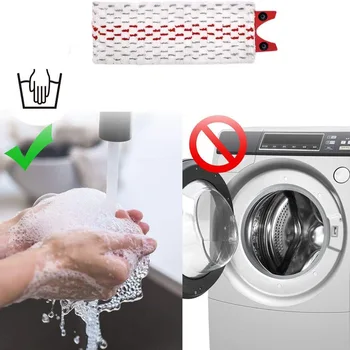 

2Pcs Replacement Mop Head Cloth Mop for Wash Floor Mop Accessories for Vileda 1 / 2 Spray Mop Pads Head Floor Cleaning Cloth