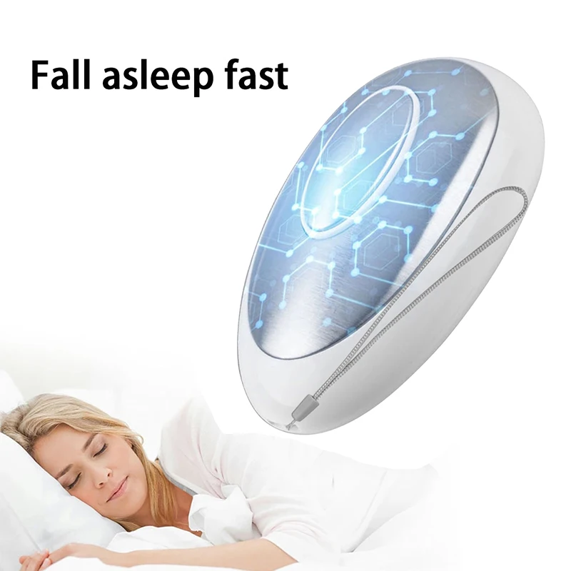 Aiuto per il sonno portatile domestico Eelieves Pressure rilascia la pressione migliora il sonno Aiuto per il sonno con microcorrente Strumento per il sonno portatile_voghion.com