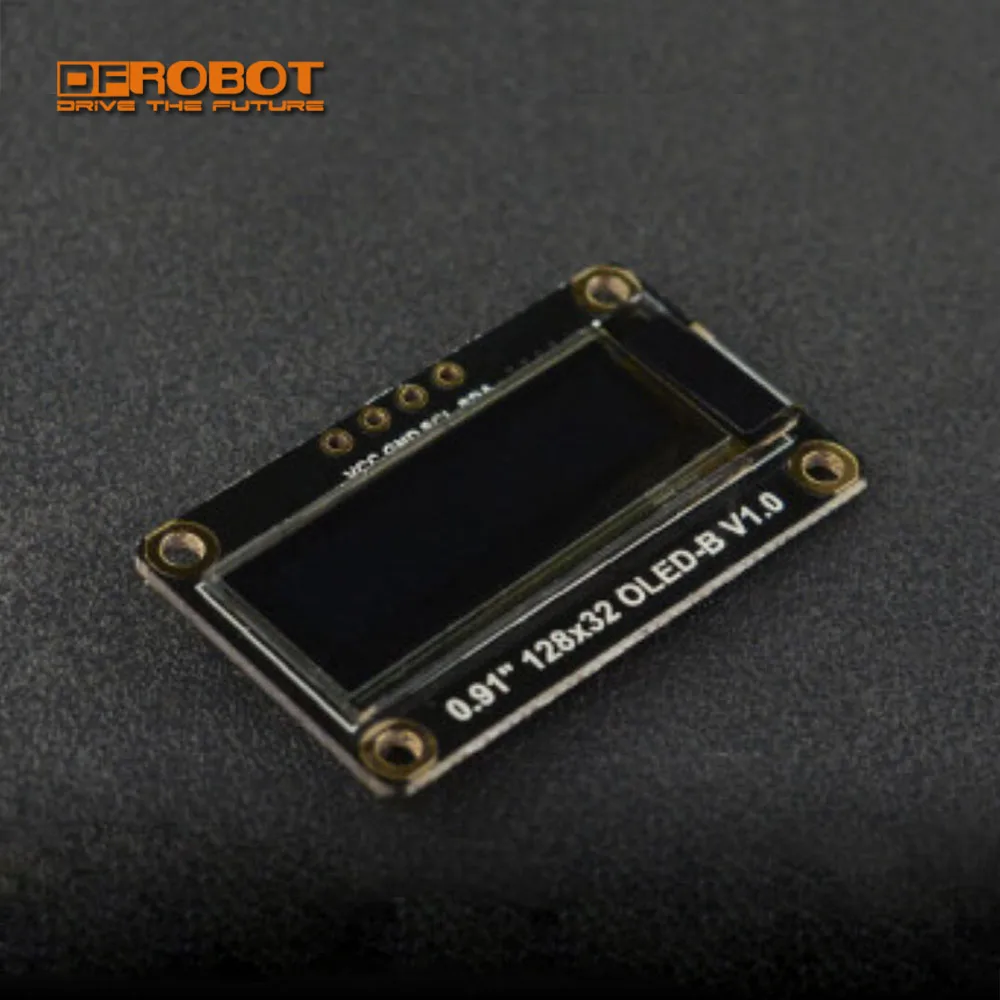 Монохромный экран DFRobot 0 91 дюйма 128x32 I2C OLED чип SSD1306 для Arduino UNO Leonardo ESP32 ESP8266 |