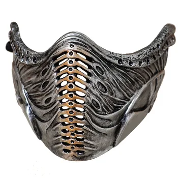

Mortal Kombat Resin Cosplay Masks MK Scorpion Face Sub-Zero Mask Masker Unisex Halloween Cosplay Props