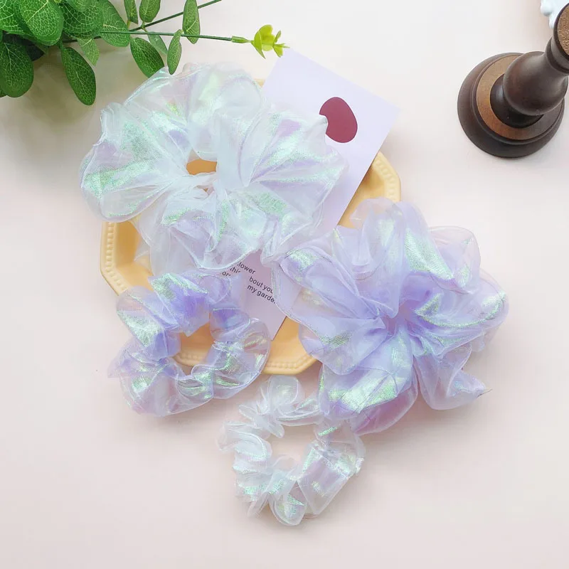 

Korean Elastic Tie Hairbands Women's Hair Scrunchie Accessories 2020 Young Girls Double Bangs Hairstyle Girl Hairpin Wholesale