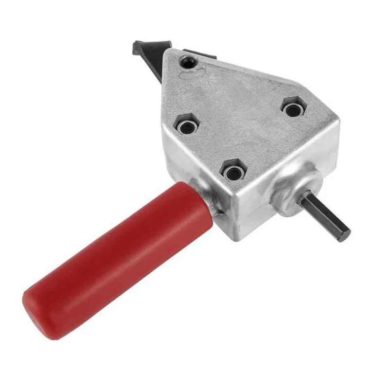 

New Nibble Metal Cutting Sheet Cutting Tool Metal plate Cut Power Tool Accessories Drill Attachment Cutting Tool Nibbler Saw