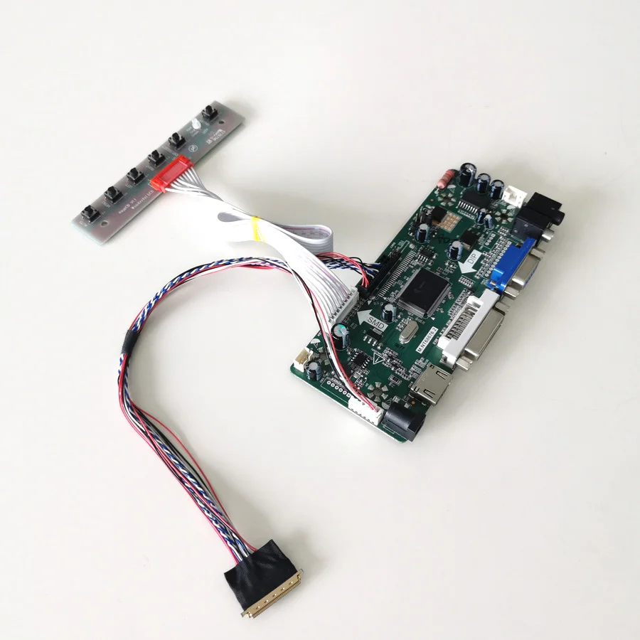 Подходит для A089SW01 B089AW01 LP089WS1 LVDS 40 контактов 1024*600 VGA HDMI DVI ЖК-панель WLED 8," M. NT68676 плата контроллера экрана DIY kit