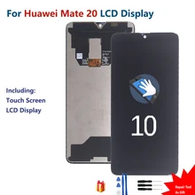 화웨이 메이트 20 터치 스크린 디지타이저 어셈블리 LCD 디스플레이 HMA l29 l09 화웨이 메이트 20