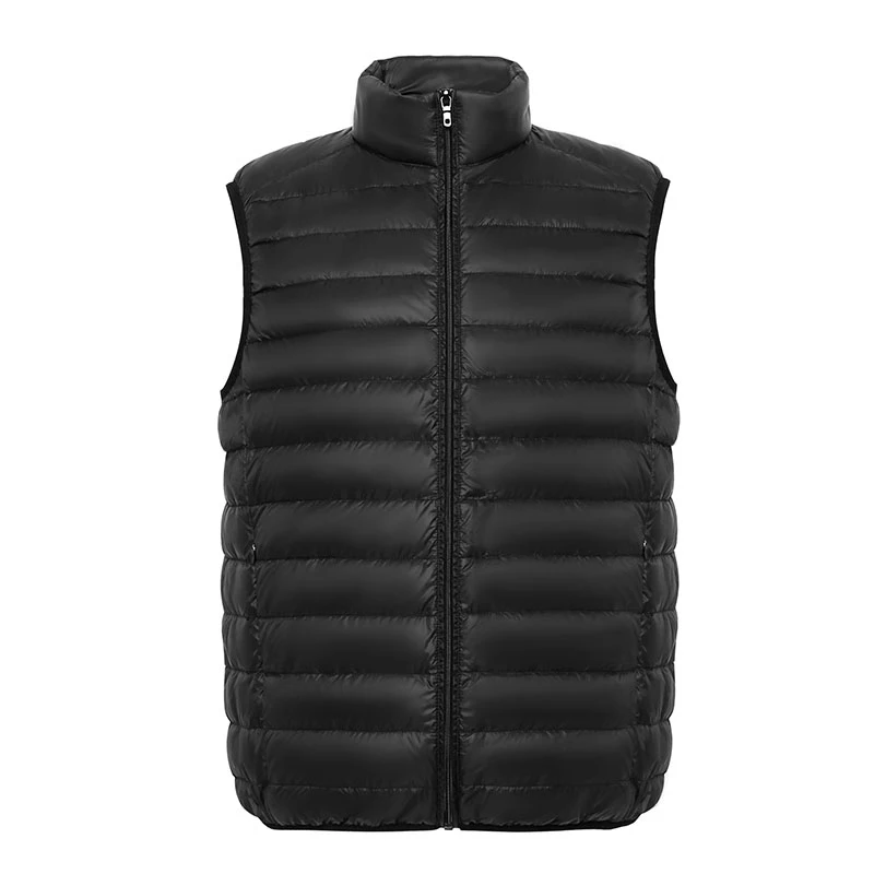 Man 90% Duck Down Vest Ultra Light Gielt Casual Waistcoat Spring Autumn Light Down Jacket Male Good Quality 3
