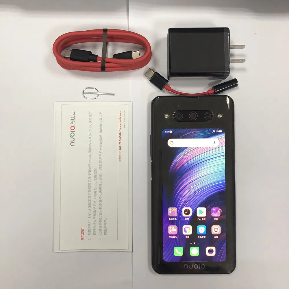 Nubia Z20 смартфон с 5 1 дюймовым дисплеем процессором Snapdragon 6 42 ОЗУ 8 ГБ ПЗУ 128 4000 мАч 48 +
