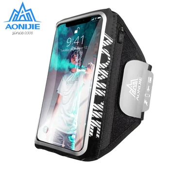 

AONIJIE Arm Bags For Sports Running Armband Arm Bag Jogging Touchscreen Cell Mobile Phone Case Holder Cover