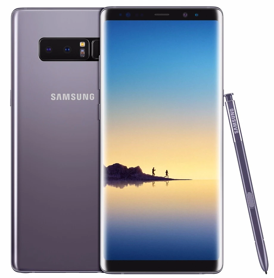 Samsung Galaxy Note8 Duos Note 8 N950FD разблокированный 4G LTE Android телефон Восьмиядерный 6," двойной 12 Мп задняя камера ram 6 ГБ rom 64 ГБ