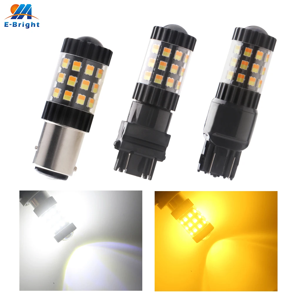 Лампа дневная светодиодная 12 В P21/5 Вт 1157 BAY15D 2835 36 SMD P27/7 3157 7443 W21/5 2 шт. | Автомобили и