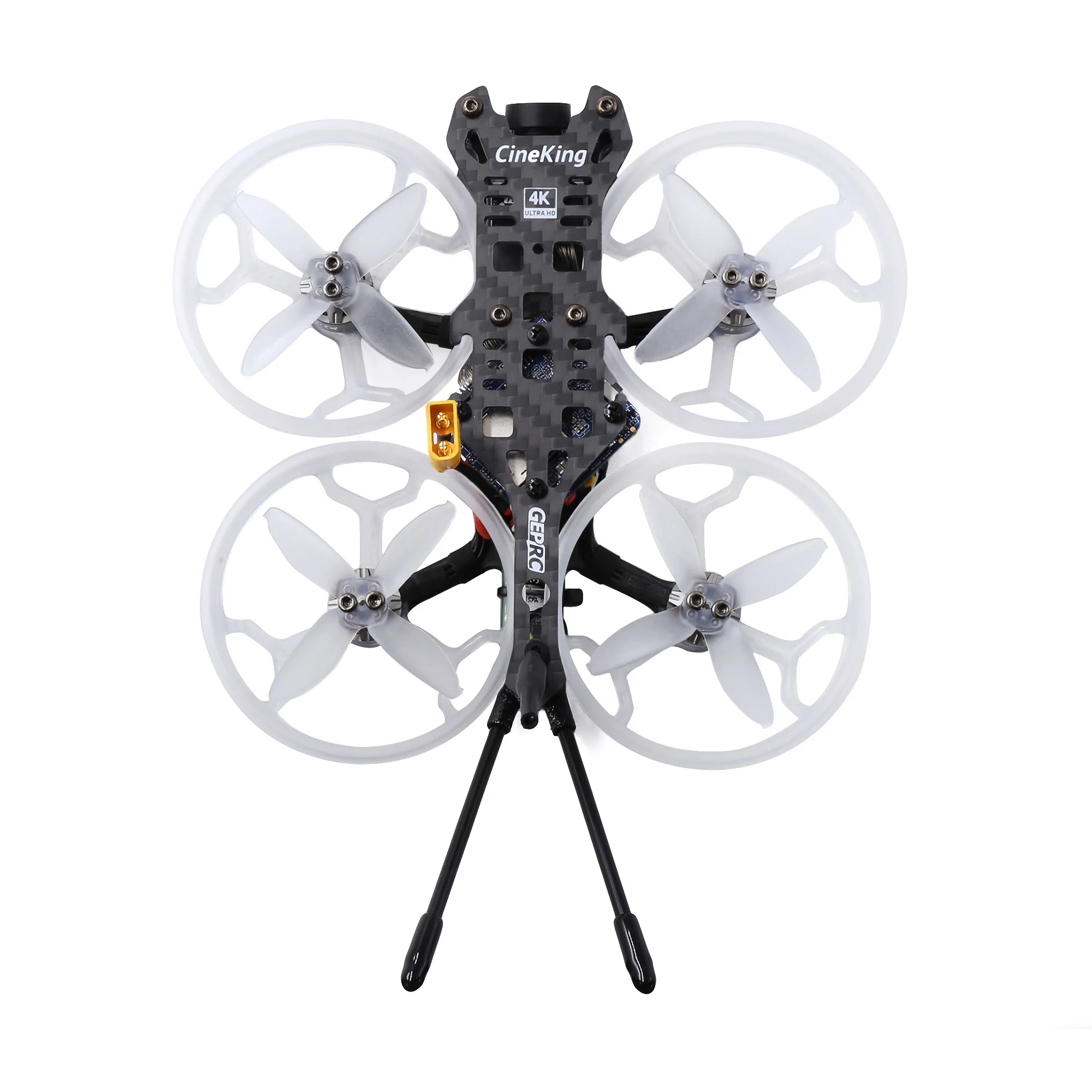 Новое поступление GEPRC CineKing 4K RunCam Hybrid PNP BNF с гибридной FPV камерой 1105 мотор F411 Контроллер полета FPV гоночный Дрон