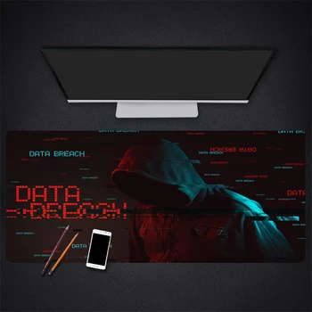 

Anime Hacker Extra Large Mouse Pad Gaming Mousepad Anti-slip Natural Rubber with Locking Edge Gaming Mouse Mat