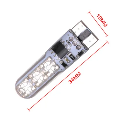 Dhl Vagy Fedex 100Sets 12V Led T10 5050 Smd Car Rgb Led Belső Kupola Wedge Light Strobe Lámpa Távirányítóval - Image 2