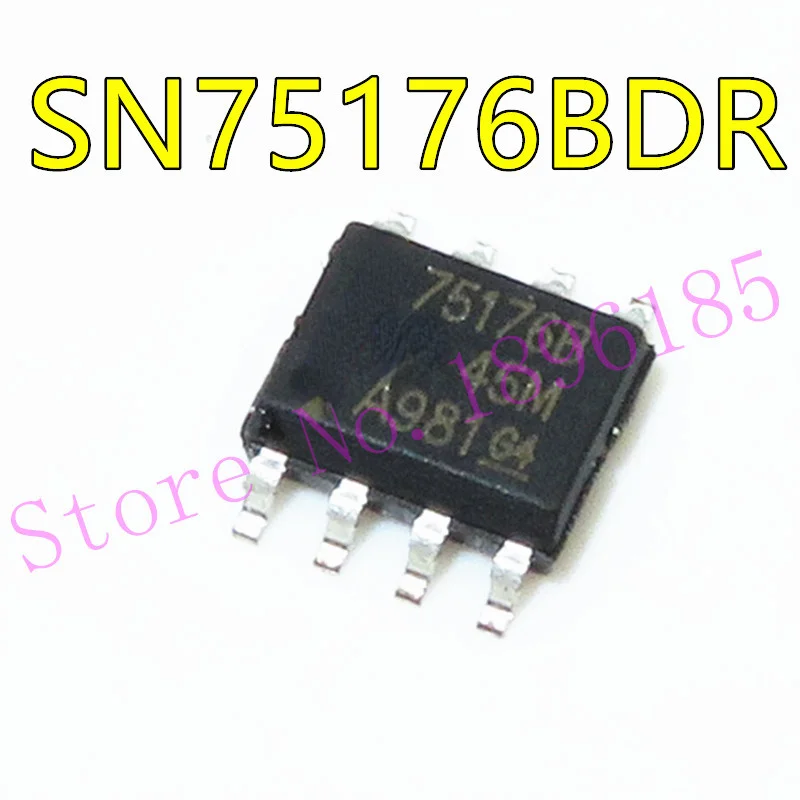 

75176 75176B SN75176BDR SOP-8 трансиверы, дифференциальные автобусные трансиверы, Новинка