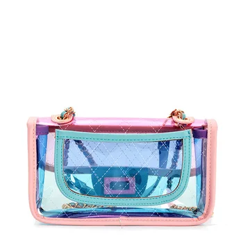 

Handbags fahsion bags for Women2019 Summer Small Bag Laser Small Square Bag