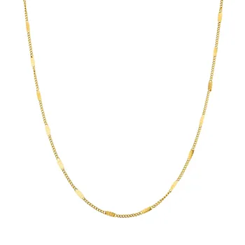 

Mavis Hare SURPRISE BOX MEDIUM Choker NECKLACE Stainless Steel Clavicle Chain kette Minimalist Jewelry as New year Gift