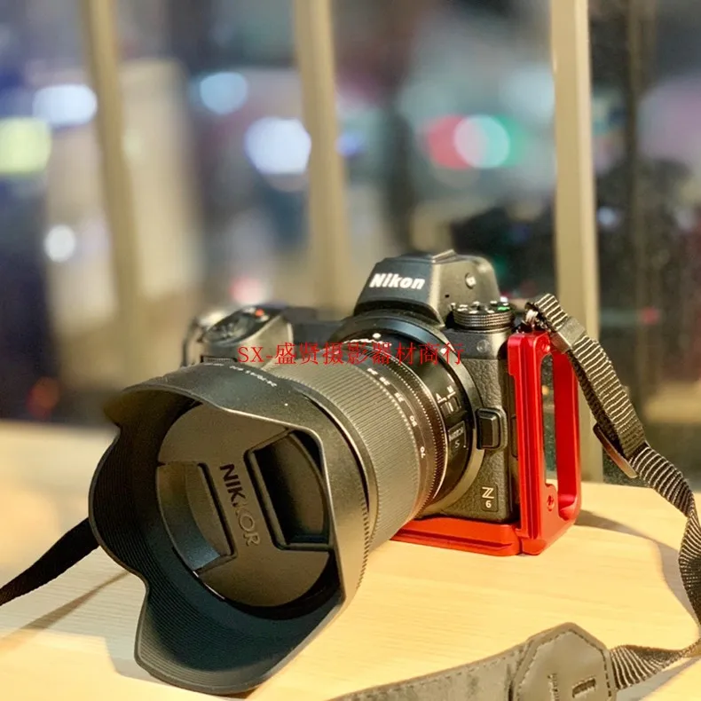 Z7 вертикальный qr Quick Release L пластина/кронштейн база держатель рукоятка для Nikon z z6 z7 Arca-swiss RRS совместимый
