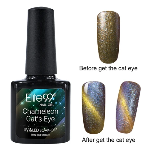 Elite99 дизайн ногтей Магнитный глаз хамелеона кота гель Профессиональный лак для ногтей магнит звезда кошка гель для глаз для ногтей маникюрный лак - Цвет: S-3315