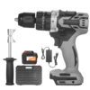 Home Cordless Electric Drill Driver 21V 6.0A Batteries Max Torque 200N.m Variable Speed Impact Hammer Drill Electric Screwdriver ► Photo 2/6