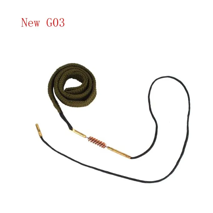 

New G03:.38 Cal .357 Cal .380 Cal & 9mm+ Cleaning Brush Combination Cleaner Use Tool Hunting Brush Tube Brush Gun Rope Brush