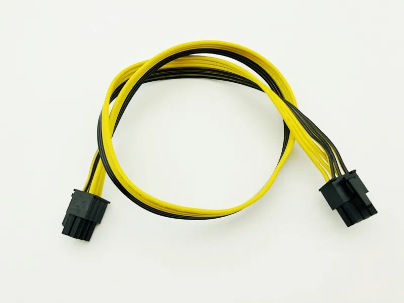 10 шт. 50 см 6P до Кабель адаптер 18AWG провода Графический Расширение карты шнур