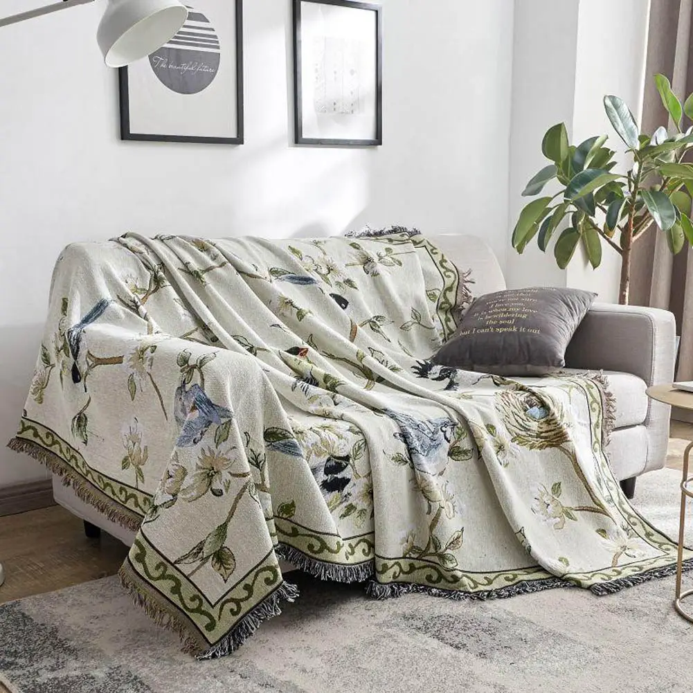 

Svetanya Bird Sofa Towel Cover Bedding Thows Blanket Floor Rug Carpet Mat Bed Coverlet