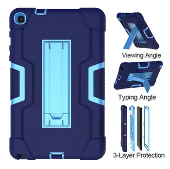 

New Armor Anti-knock Shockproof Hybrid Case Cover For Samsung Galaxy Tab A 8.0 2019 SM-P200 SM-P205 P200 P205 Tablet With S Pen