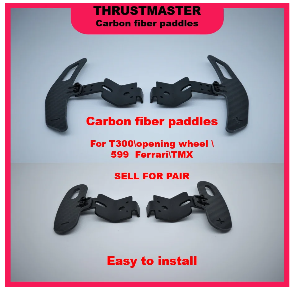 Thrustmaster T300 RS GT Edition Racing Wheel, 2 Paddle Shifters
