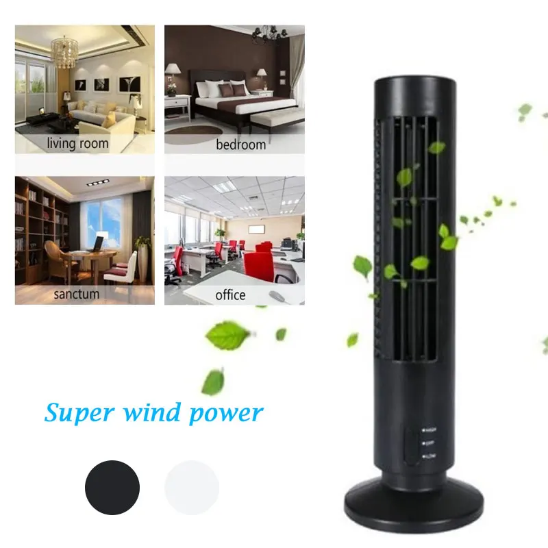 USB башня Вентилятор портативный кондиционер охлаждающий очиститель для офиса дома мини настольный вентилятор безопасности ABS воздушный охладитель