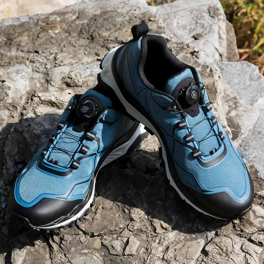 Xiaomi Outdoor Cross-country Running Shoes Smart Knob High-elastic Cushioning Button Laces Comforta
